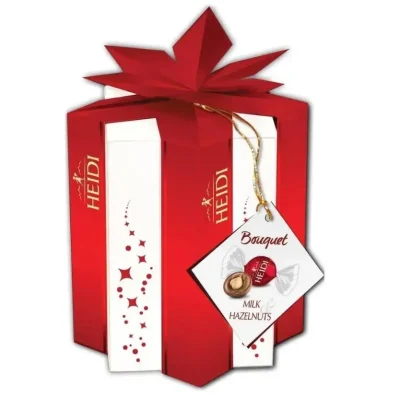 Шоколадні цукерки Праліне з Фундуком Heidi Pralines 140 г Румунія