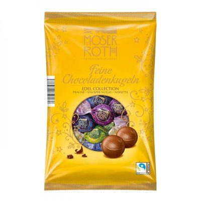 Шоколадні цукерки Асорті Moser Roth Feine Ostereier Edel Collection 150 г Німеччина