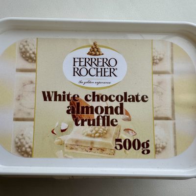 Мигдальний трюфель із білого шоколаду Ferrero Rocher White Chocolate Польща 500г