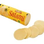 Сир напівтвердий Serenada Salami 1 кг Польща