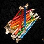 Карамелька фруктова "Єлочні Бурульки" ручної роботи Sopelki Choinkowe 13 г Польща