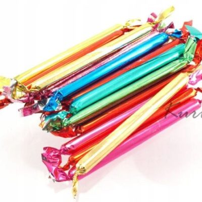 Карамелька фруктова "Єлочні Бурульки" ручної роботи Sopelki Choinkowe 13 г Польща