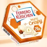 Цукерки FERRERO Küsschen WHITE CRISPY 172 г Німеччина
