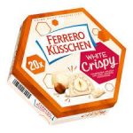 Цукерки FERRERO Küsschen WHITE CRISPY 172 г Німеччина