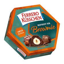 Шоколадні цукерки Натхненний Брауні FERRERO Küsschen Brownie182 г Німеччина