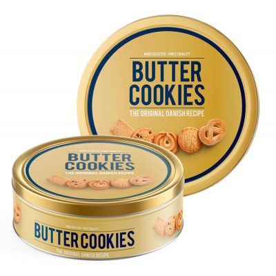 Печиво вершкове Butter Cookies Finest Quality в ж/б Данію 454 г