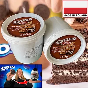 Шоколадно-горіхова паста (крем) OREO CRUMBS Польща 380г
