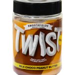 Шоколадно-Арахісова паста (крем) з молочним шоколадом Twist Smoothfields 350 г Іспанія