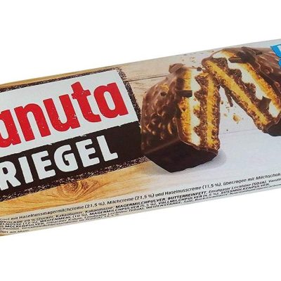 Вафельний батончик Ханута молоко та фундук Hanuta milch&nuss 34,5 г Італія