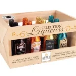 Цукерки Пляшки з лікером SELECTION LIQUEURS CHOCOLAT NOIR ABTEY 155 г Франція