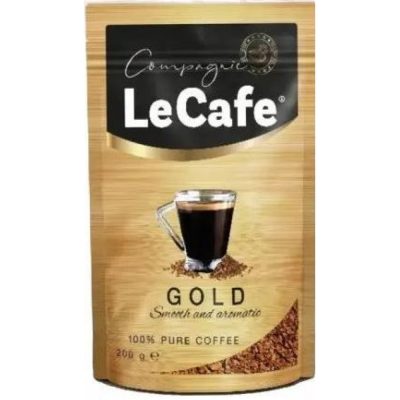 Кава розчинна Le Cafe Gold 200 г пакет Польща