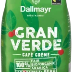 Кава в зернах 100% Арабіка Dallmayr BIO/ORGANIC Gran Verde Cafe Crema 750г Німеччина