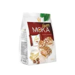 Вафельні цукерки з кавовою начинкою в білому шоколаді Happy Moka 140 г Польща