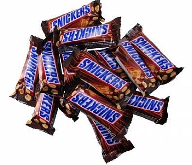 Шоколадний батончик Snickers Minis 1кг (55 шт.) Нідерланди