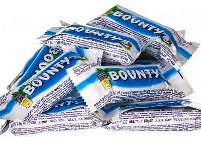 Шоколадний батончик Bounty Minis 1кг (35 шт.) Нідерланди