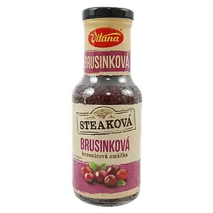 Соус для стейків Журавлинний Vitana Brusinkova 250 г Чехія