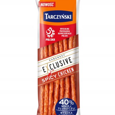 Ковбаски Кабанос із курки, TARCZY| SKI Exclusive Kabanosy Spicy Chicken 90 г Польща