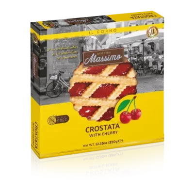 Тарт (Пиріг) з вишневим Maestro Massimo Crostata whith Cherry 350 г Італія