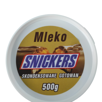 Молочно-варена згущена паста (крем) SNICKERS mleko skondensowane gotowan Польща 500 г