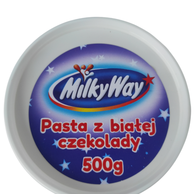 Шоколадно-ванільна паста (крем) Milky Way Pasta z biatej czekolady Польща 500 г