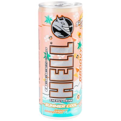 Енергетичний напій Hell Energy Drink summer cool зі смаком грейпфрута 250 мл Угорщина