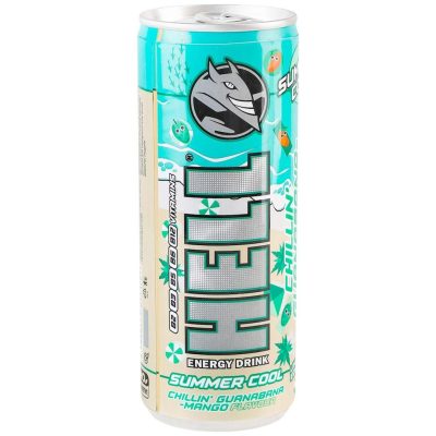 Енергетичний напій Hell Energy Drink summer cool зі смаком манго та гуанабани 250 мл Угорщина