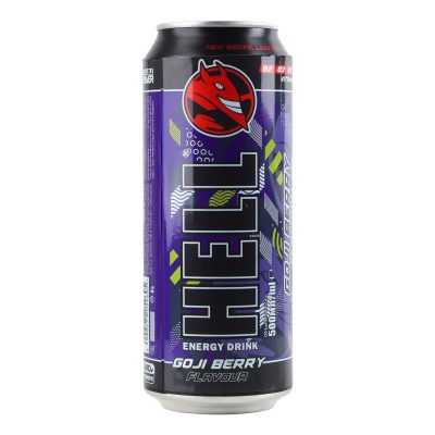 Енергетичний напій Hell Energy Drink Goja Berry Ягоди годжі 500 мл Угорщина
