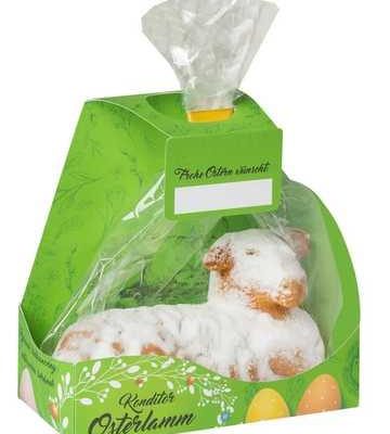 Подарунковий кекс "Пасхальний ягня" Konditor Osterlamm, 400 г Німеччина