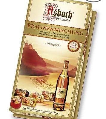 Цукерки шоколадний мікс з бренді Asbach Pralinenmischung 125 г Німеччина
