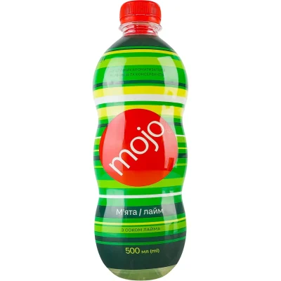Напій Mojo зі смаком М'ята Лайм 0,5 Україна
