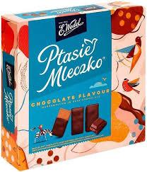 Цукерки Пташине Молоко із шоколадним смаком E.Wedel Ptasie Mleczko 360 г Польща