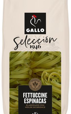 Макаронні вироби зі шпинатом Гнізда Gallo Seleccion 46 Fettuccidi Espinacas 450 г Іспанія