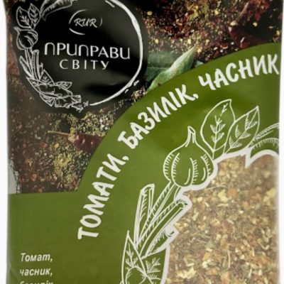 Приправа Суміш Томатів, Базилік, Часник, Орегано Без солі Приправи Міра 100 г XXL