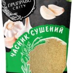 Часник сушений гранульований Приправи світу Дой-Пак 50г