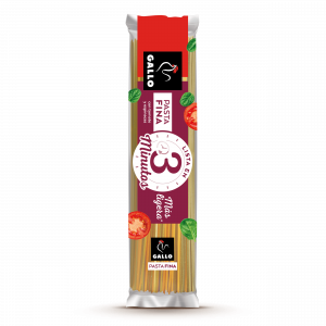 Макаронні вироби з томатом і шпинатом Спагеті Gallo Spaghetti PastaFina 400 г Іспанія