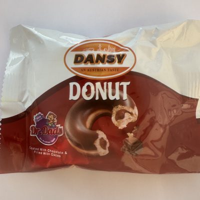 Донат (Пончик, печиво) у глазурі із шоколадною начинкою Dansy 30 г Туреччина