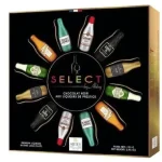 Цукерки з чорного шоколаду Пляшки з Лікером Liqueurs Selection Abtey 155 г Франція