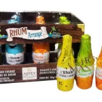 Цукерки з чорного шоколаду Пляшки з Ромом Abtey Rhum Arrange 155 г Франція