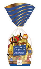 Цукерки з чорного шоколаду з лікерами ABTEY PRESTIGE LIQUEURS 200 г Франція