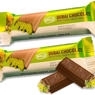 Дубайський шоколадний батончик Bolci Dubai Chocolate Bar 30г