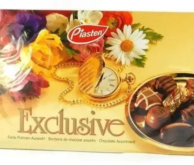 Цукерки шоколадні Ексклюзив Асорті Piasten Exclusive 180 г Німеччина