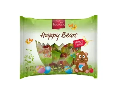 Желейні цукерки ведмедики Favorina Happy Bears 300 г Німеччина