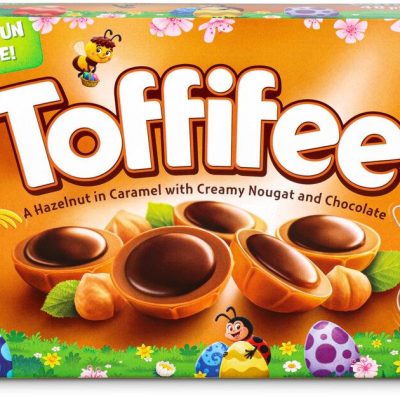 Цукерки Toffifee фундук у карамелі з кремовою нугою і шоколадом (2шт х 200 г) 400 г Німеччина
