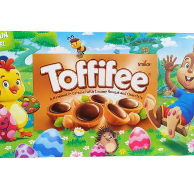 Цукерки Toffifee фундук у карамелі з кремовою нугою і шоколадом (3 шт. х 125 г) 375 г Німеччина
