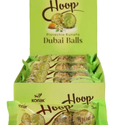 Дубайські кульки Konak Hoop Antep Fistlkli Kadayfli Top Gofret 27 г