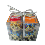 Шоколадні цукерки з хрусткими криспасами та вершковою карамеллю Сонечки Favorina (16 шт.) 100 г Німеччина