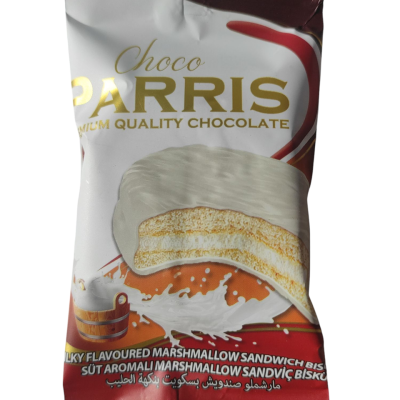 Печиво (Пірожне) Ванільний біквіт у білому шоколаді Choco Paris 25 г Туреччина
