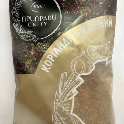 Коріандр мелений Без солі Приправи світу 100 г XXL