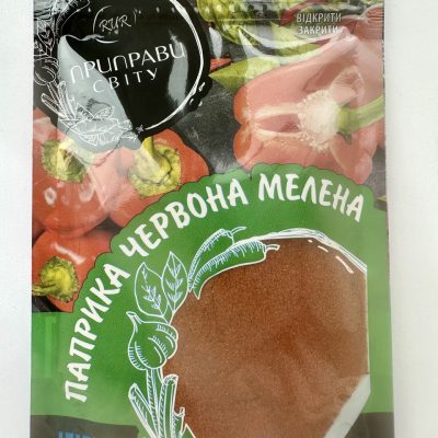 Паприка солодка мелена Приправа світу 50 г