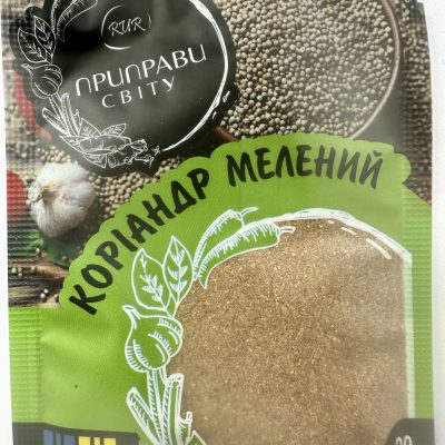 Коріандр мелений Приправи Міра 20 г пакет-саше